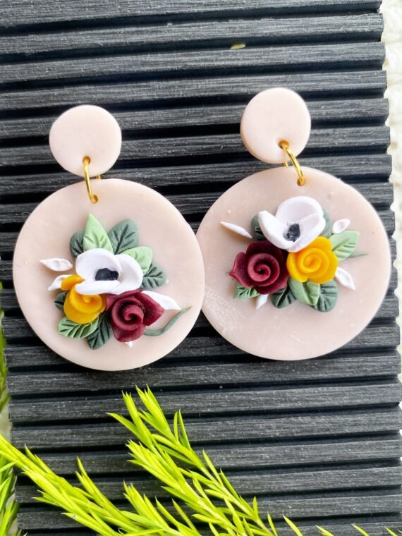 Handmade Yellow Flower Earrings for Women - Fashionable and Unique - Shop  now